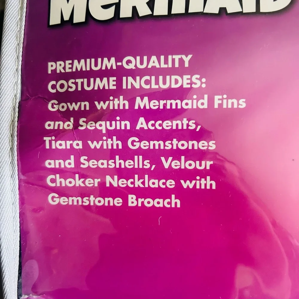 Spirit Mystical Mermaid Costume - Purple & Teal - Picture 8 of 10